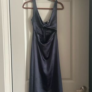 Sexy Navy Blue Dress with Cutouts
